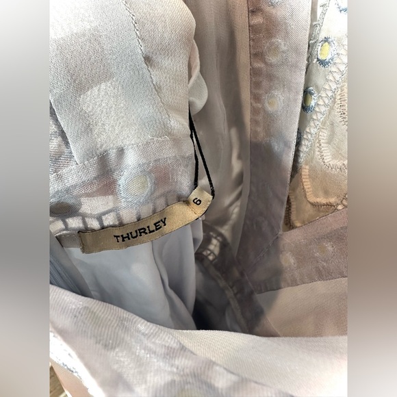 NWT Revolve Thurley “Atlantis Rises” Dress Gown Baby Blue Fairytail Size 6 XS - Picture 11 of 17